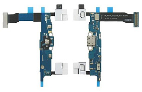 Шлейф Samsung A135F/A137F (A13) плата системный разъем/разъем гарнитуры/микрофон