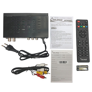 Ресивер эфирный цифровой DVB-T2 Selenga HD950D