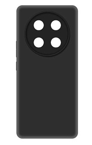 Силиконовый чехол Honor X9c DF черный 