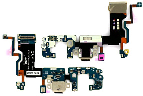 Шлейф Samsung G965F (S9+) на системный разъем/микрофон