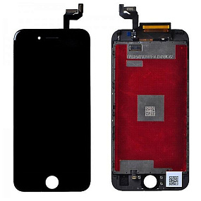 Дисплей для телефона iPhone 6S в сборе Черный - Премиум