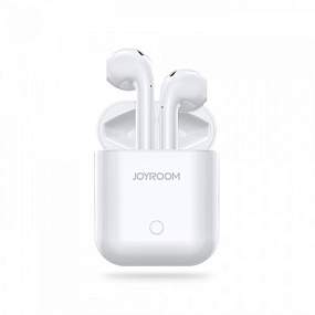 Bluetooth-наушники беспроводные Joyroom JR-T03 белые (УЦЕНКА) Потертости, царапины