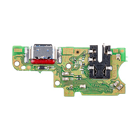 Шлейф Tecno Pova 6 4G (LI7) плата на системный разъем/разъем гарнитуры/микрофон