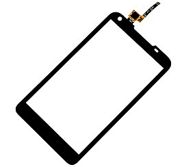 Сенсор для телефона Lenovo S880 Черный