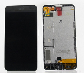 Дисплей для телефона Nokia 630/630 Dual/635 (RM-976/RM-978/RM-979) модуль Черный