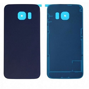 корпус для телефона Samsung G925 (S6 Edge) Задняя крышка (синий)