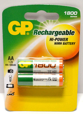 Аккумулятор AA GP 1800mAh 2BL 1шт