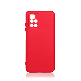 Силиконовый чехол Xiaomi Redmi 10 DF красный