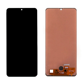 Дисплей для телефона Samsung A315F (A31) в сборе с тачскрином Черный - In-Cell