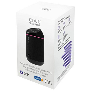 Умная колонка Elari SmartBeat черная