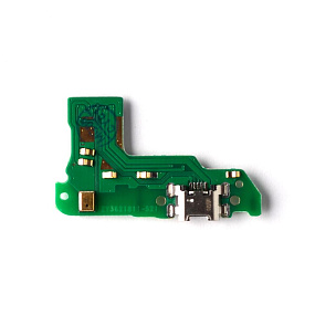 Шлейф Huawei Y6 2019/Y6 Prime 2019/Honor 8A/Honor 8A Pro/Y6s плата на системный разъем/микрофон