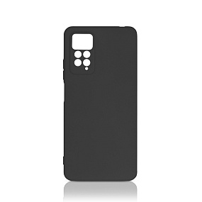 Силиконовый чехол Xiaomi Redmi Note 11 Pro 5G/12 Pro 4G DF черный