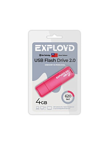 4Gb Exployd 620 красная 2.0