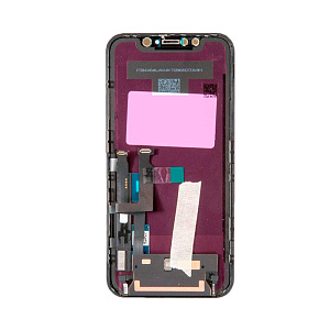 Дисплей для телефона iPhone Xr в сборе Черный - Оригинал 100%