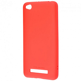 Силиконовый чехол Xiaomi Redmi 4A Molan Cano с блестками красный