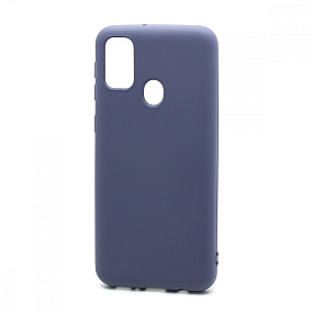 Силиконовый чехол для Samsung M215 Galaxy M21/M30s New Era серый