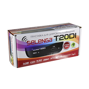 Ресивер эфирный цифровой DVB-T2 Selenga T20DI