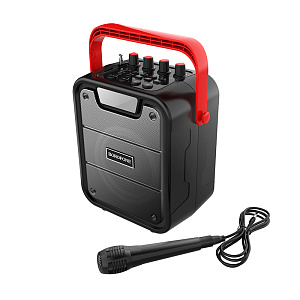 Колонка Borofone BP7 (Bluetooth/Караоке) черная