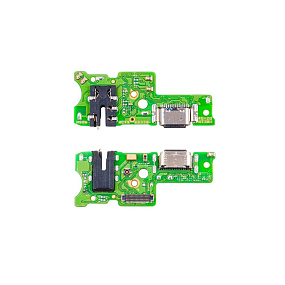 Шлейф Tecno Pova 5 (LH7n) плата на системный разъем/разъем гарнитуры/микрофон - Премиум