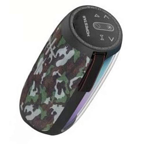 Колонка Hopestar P40 (Bluetooth/MicroSD/USB/FM/AUX) хаки