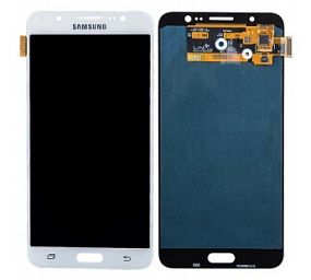 Дисплей для телефона Samsung J710F (J7 2016) в сборе с тачскрином Белый - Оригинал