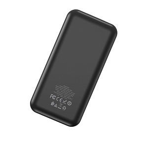 Портативное зарядное устройство Hoco J52A 2USB/Micro 20000mAh LCD черный