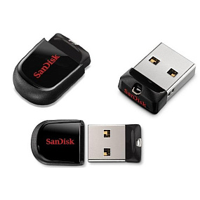 16Gb SanDisk Cruzer Fit черная 2.0