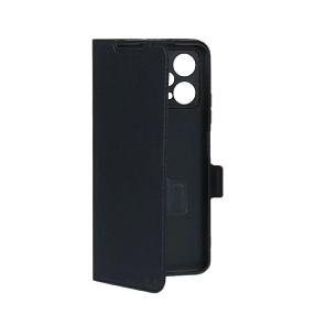Чехол-книжка DF под кожу Xiaomi Poco X5/Note 12 5G черный