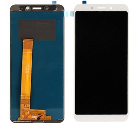 Дисплей для телефона Meizu M6s в сборе с тачскрином Белый
