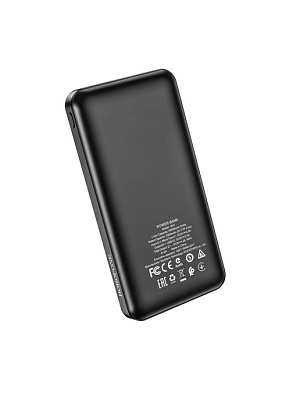 Портативное зарядное устройство Borofone BJ3 2USB/Micro/Type-C 10000mAh черный
