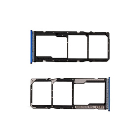 Контейнер SIM Xiaomi Poco M3 синий