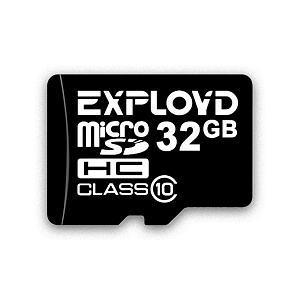 MicroSD 32Gb Exployd Class 10 без адаптера