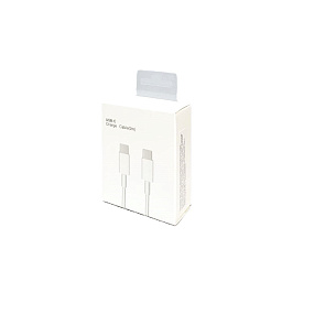 Дата кабель TYPE-C - TYPE-C - 1м белый