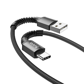 Дата кабель Type-C - USB Hoco X71 1м черный