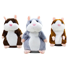 Игрушка говорящий Хомяк(УЦЕНКА)потертости, не тов. вид