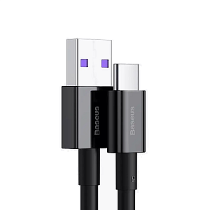 Дата кабель Type-C USB Baseus Superior Series (Catys-A01) 66W 2м 2A черный