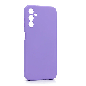 Силиконовый чехол для Samsung A145 Galaxy A14 сиреневый