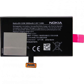 АКБ ORIG для телефона Nokia BV-5XW 1020 
