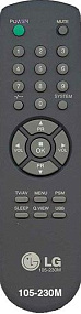 ТВ пульт LG 105-230M