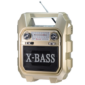 Радиоприемник-Колонка GOLON RX-688BT золото