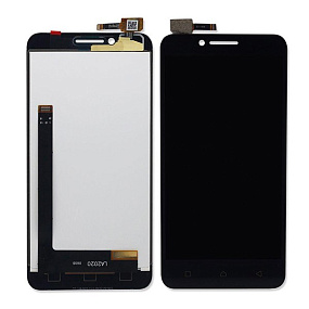 Дисплей для телефона Lenovo Vibe C (A2020) в сборе с тачскрином Черный