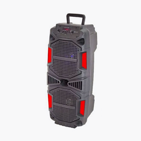 Колонка JBK-8501 (Bluetooth/MicroSD/USB/TF/FM/AUX/TWS) 16W красная