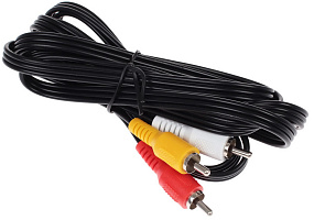 Кабель 3.5JACKm (папа) - 3xRCAm (папа) 2m