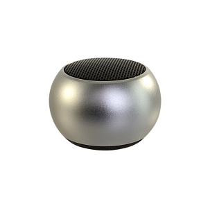 Колонка M3 (Bluetooth/MicroSD/USB/FM) серебро