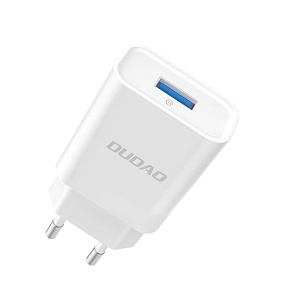 СЗУ-USB Dudao A3EU 1 выход 2.4A QC3.0 белый