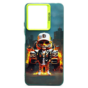 Силиконовый чехол Xiaomi Redmi Note 13 4G PC041 тигр