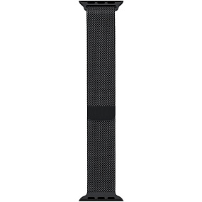 Ремешок для Apple Watch 42mm металл магнит ч (УЦЕНКА) тех. пак., плохо держится ремешок с креплением