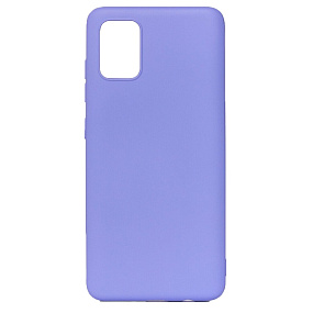 Силиконовый чехол для Samsung A715 Galaxy A71 Activ Original Design (light violet)
