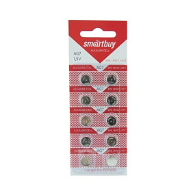 Батарейка SmartBuy AG7 10BL 1шт