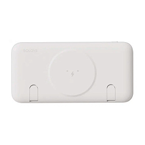 Портативное зарядное устройство Xiaomi Solove W16 10000 mAh Type-C+1 USB 20W QC 3.0 3A белый 